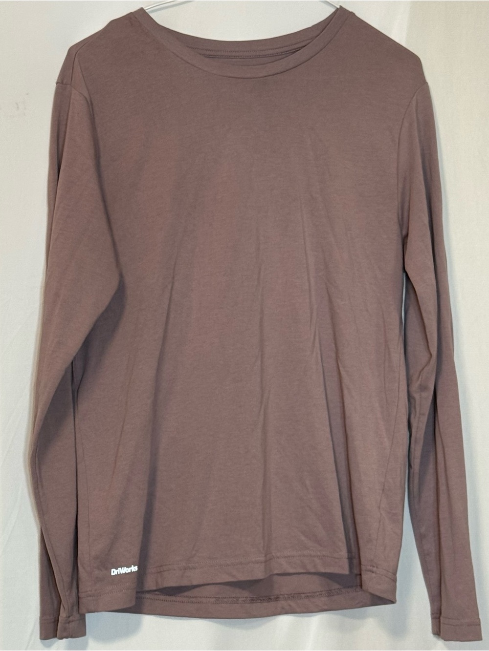 AthleticWorks Mauve Long Sleeve Crewneck Shirt youth/men